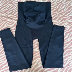 BLANQI Maternity Belly Support Black Leggings Medium